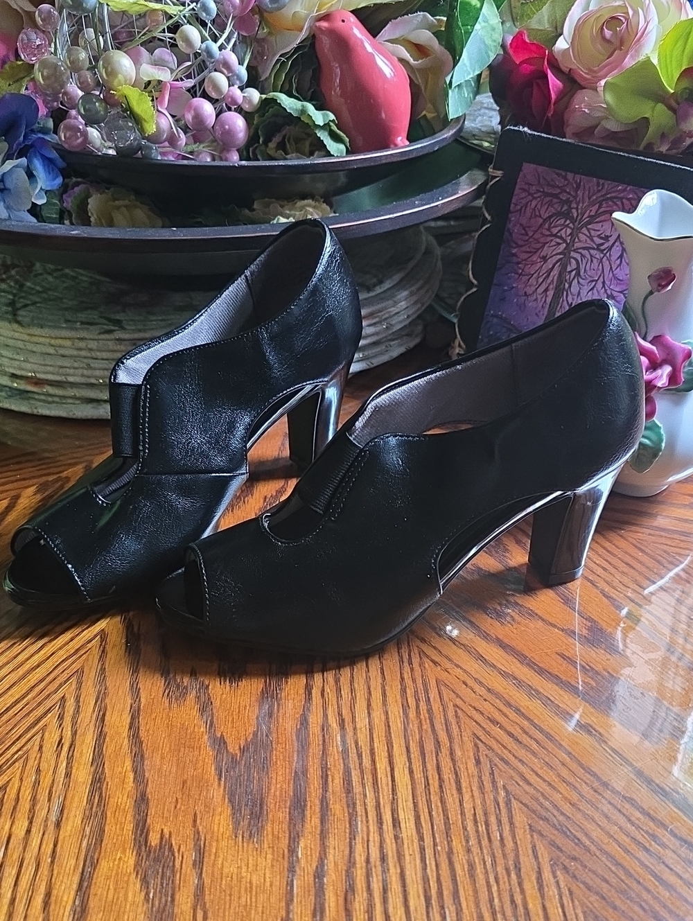 NWOB Life Stride Simply Comfort Open-Toed Heeled Shoes